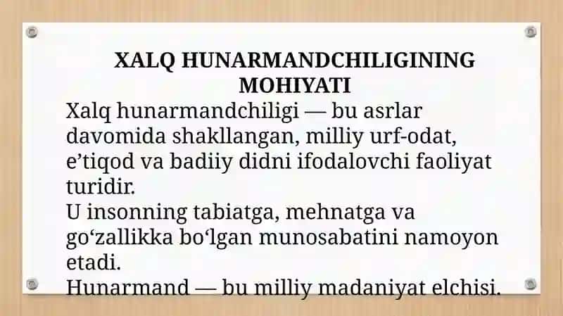 Xalq hunarmandchiligi 4