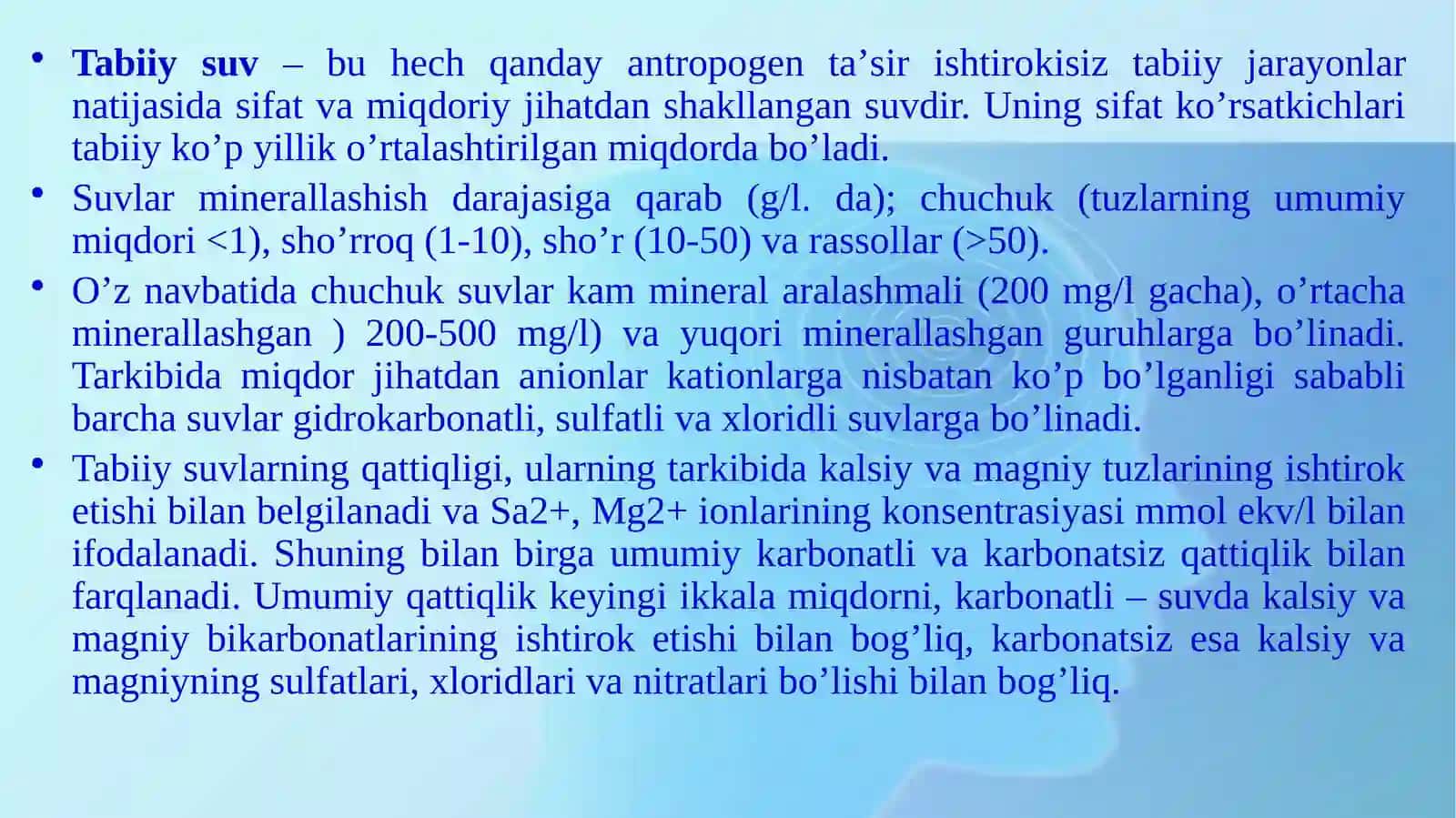 Shahar oqava suvlarini tozalash 4