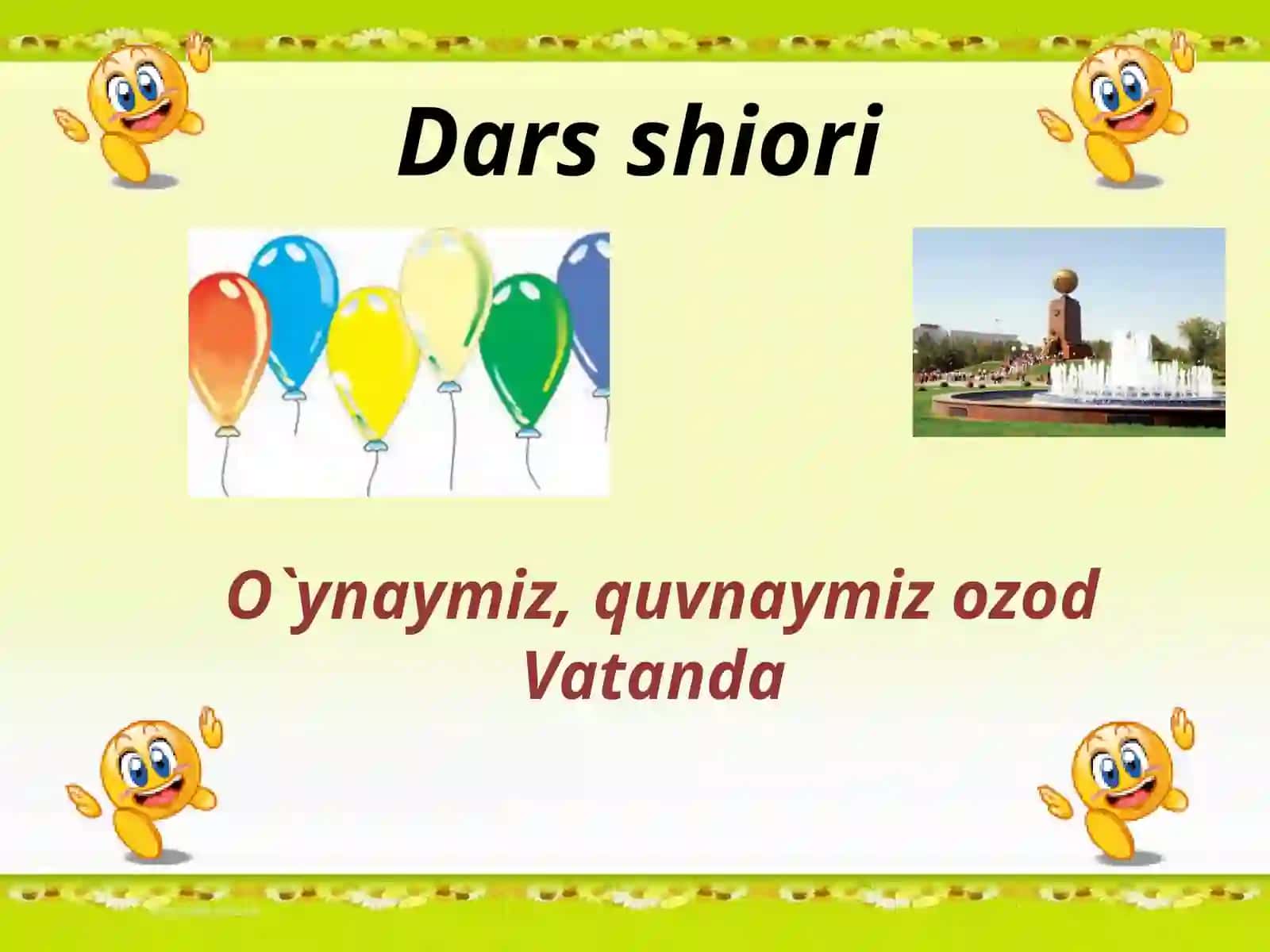 ALIFBE fanidan 1 soatlik ochiq dars Ishlanmasi 4
