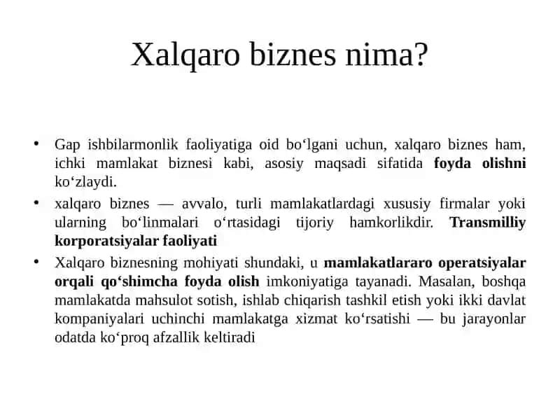 Xalqaro biznes 4