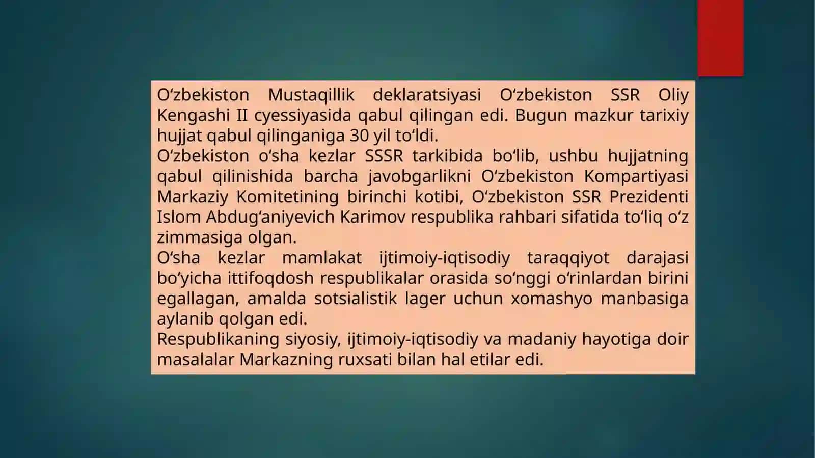 Mustaqillik Deklaratsiyasi 4