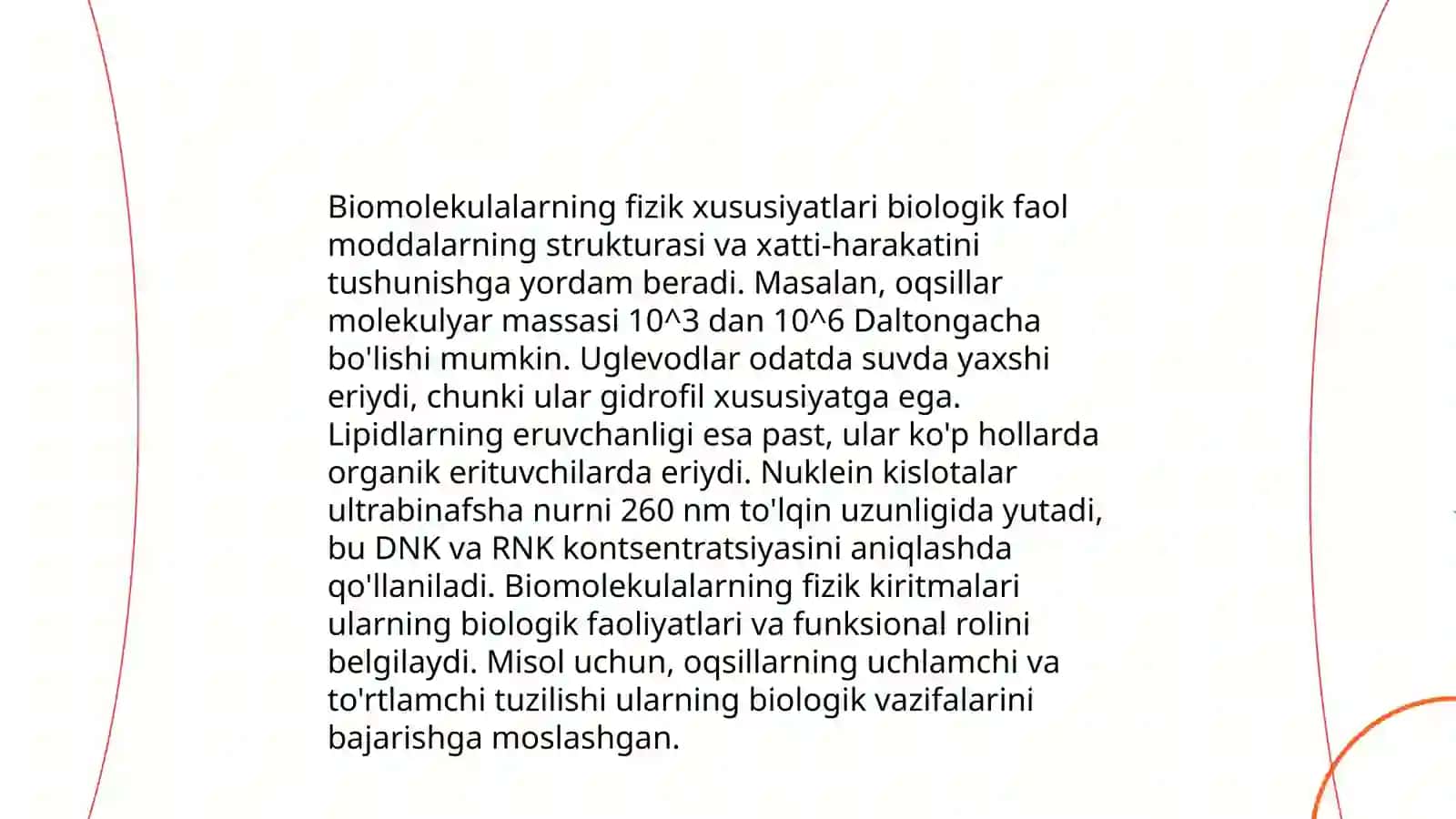 Molekulyar biofizika asoslari 4