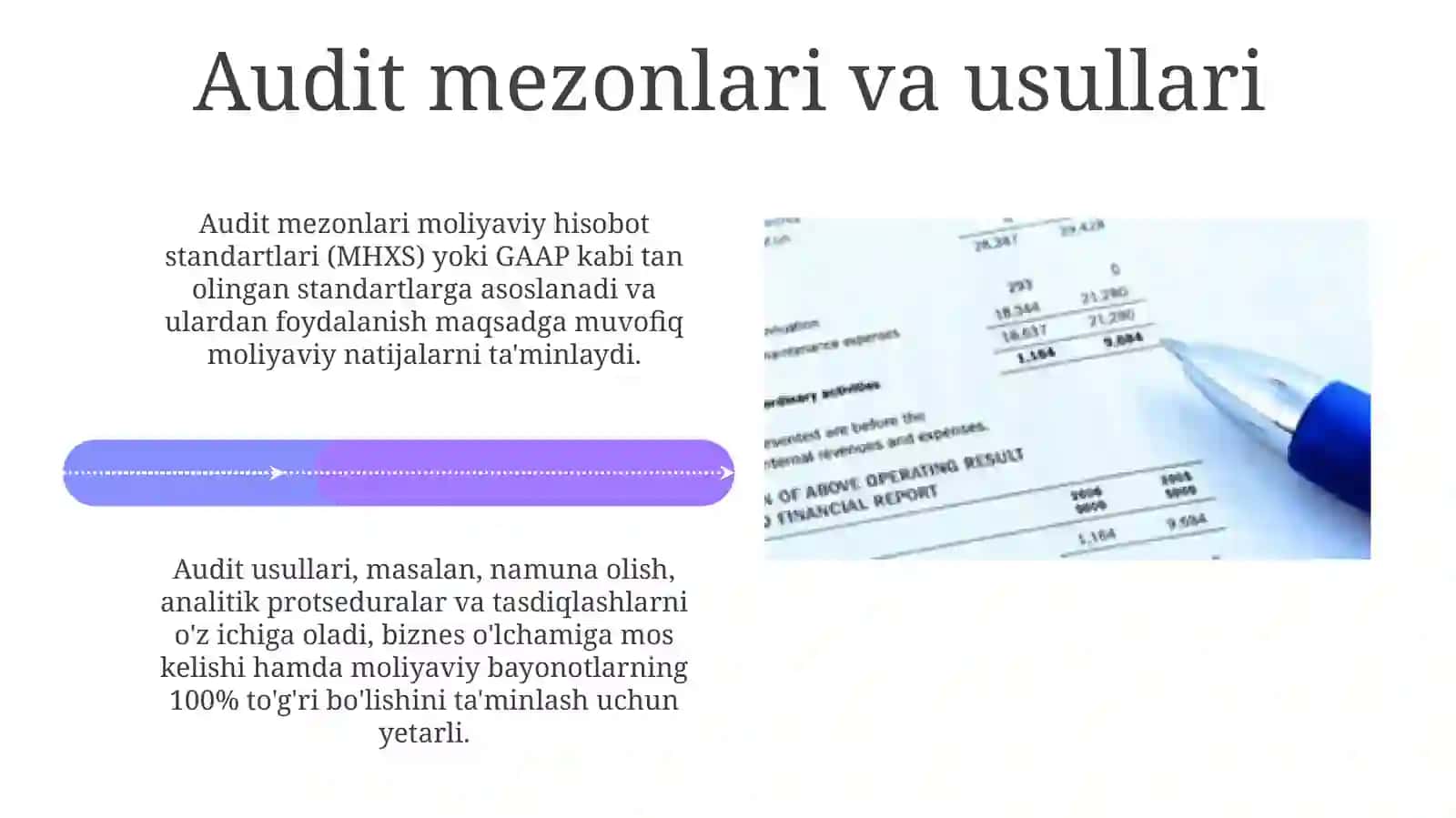 Moliyaviy natijalar auditining asosiy jihatlari 4