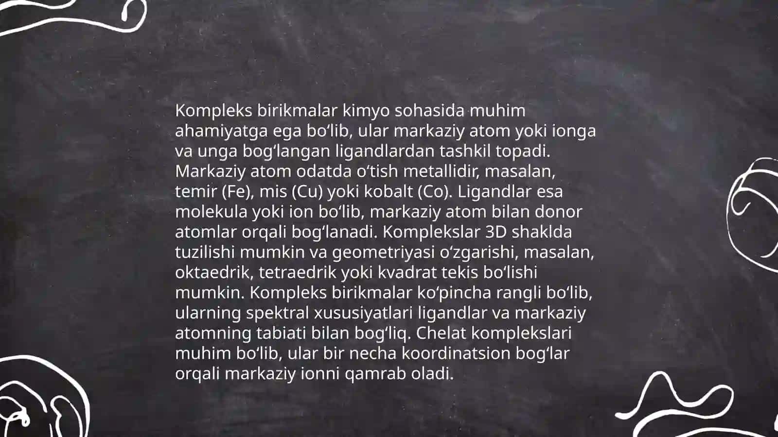 Kompleks birikmalar eritmalaridagi muvozanat.Beqarorlik konstantasi 4
