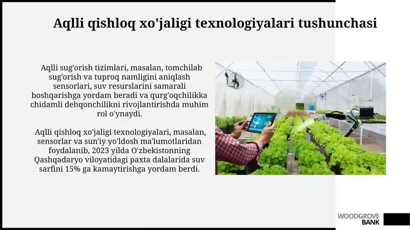 Aqilli qishloqxòjaligitexnikalari 4