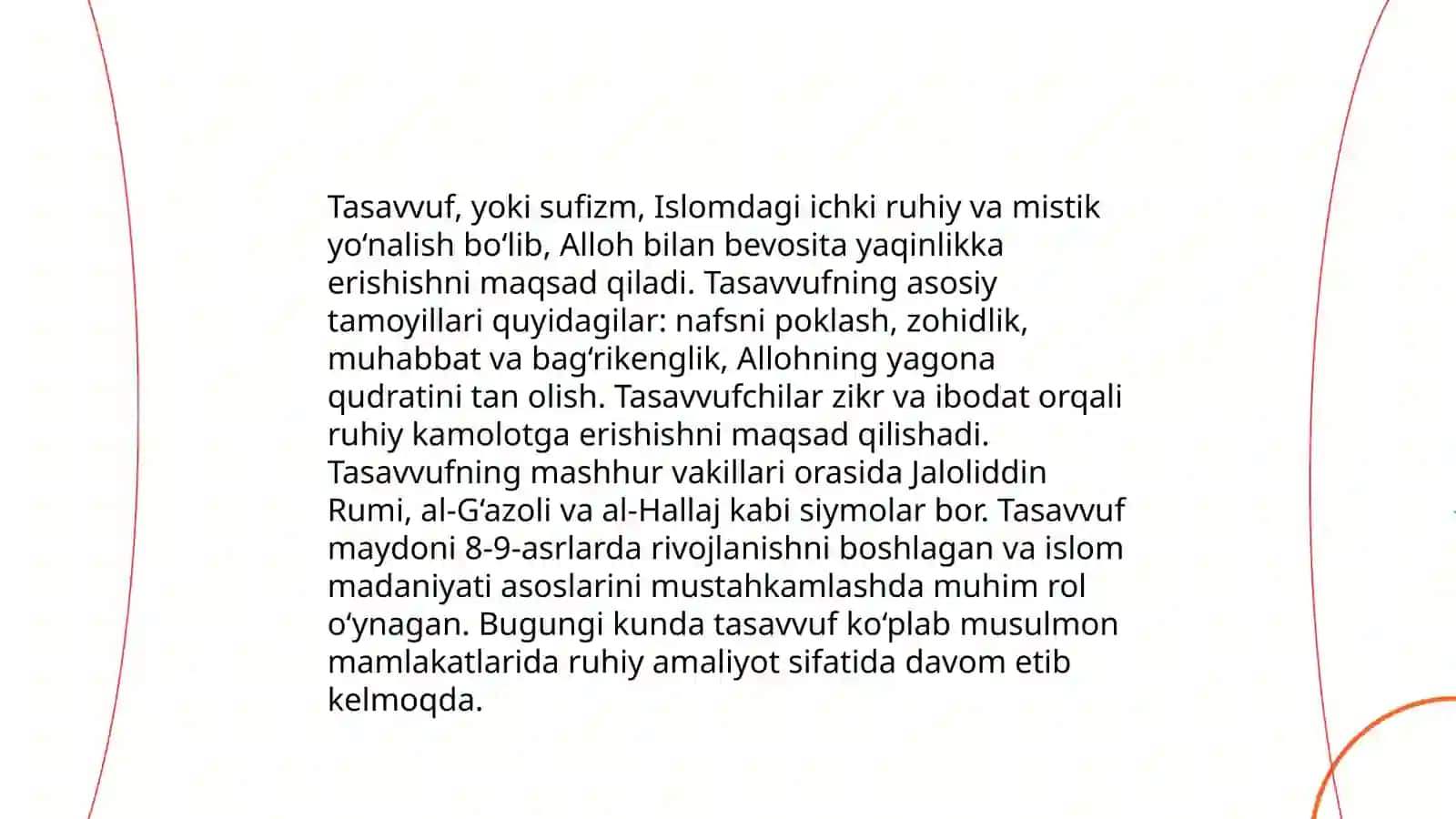 Tasavvuf ta’limotining Sharq madaniyatiga ta’siri 4