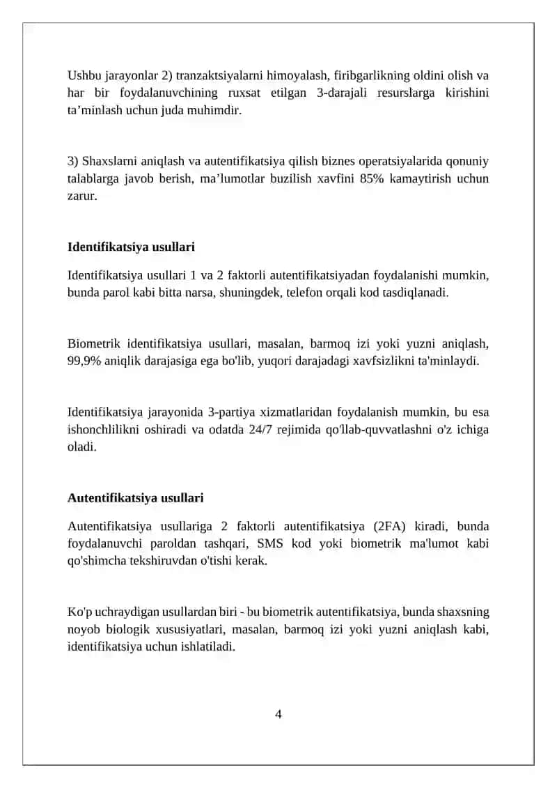 Identifikatsiya va autentifikatsiya 4