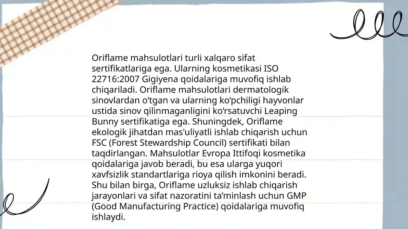 Oriflame brendi marketinggi 4