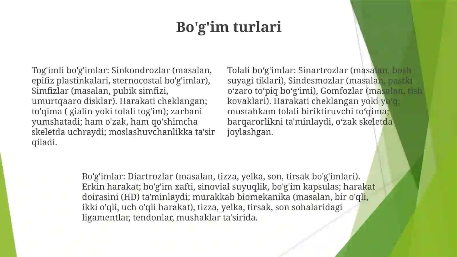 Bo'g'imlarningbiomexanikasi 4