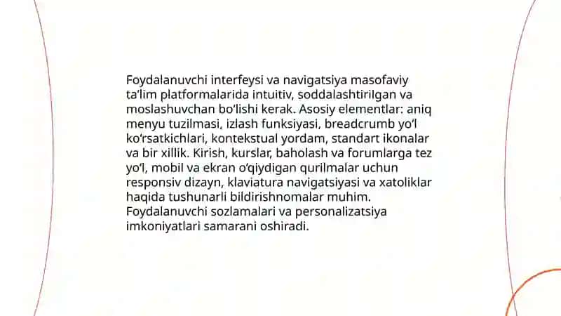 Masofaviy taʼlim platformalarida ishlash 4
