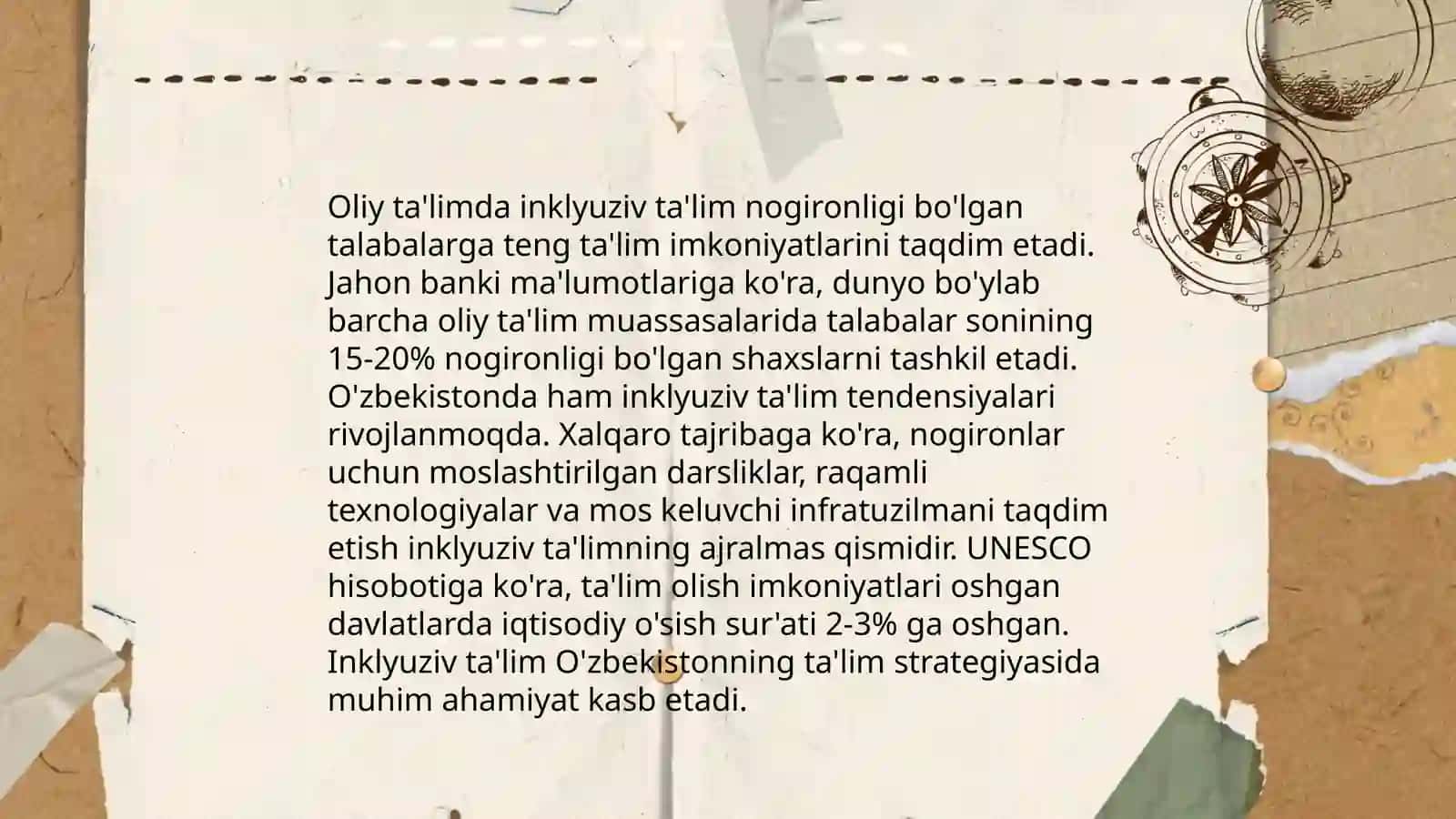 O‘rta maxsus kasb hunarga yonaltirish va oliy o‘quv yurtlarida inkilyuzif ta'lim 4