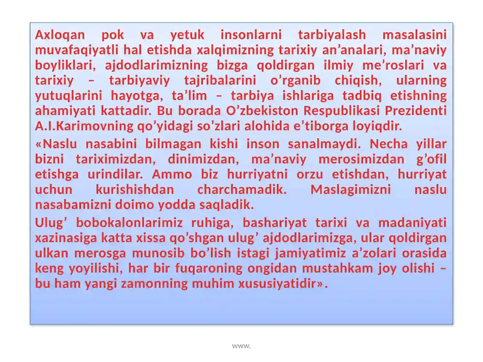 Pedagogikafaning Rivojlanishi Tarixi 4