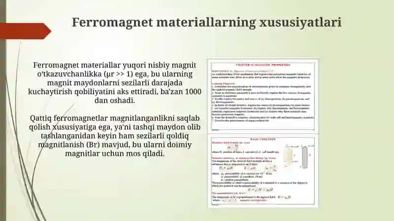 Ferromagnit materiallar 4