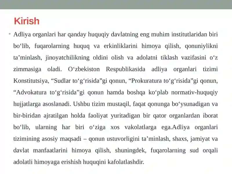 ADLIYA ORGANLARINING TIZIMI 4