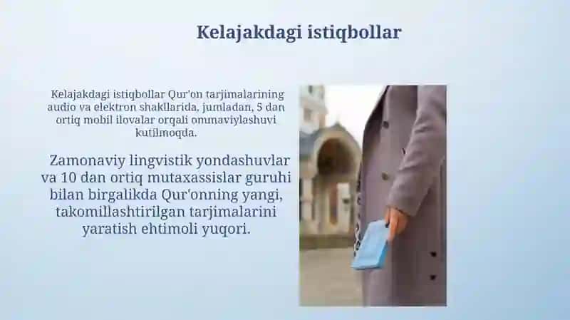 Oʻzbek tiliga tarjima qilingan Qurʼonning tilshunoslik tahlili 4