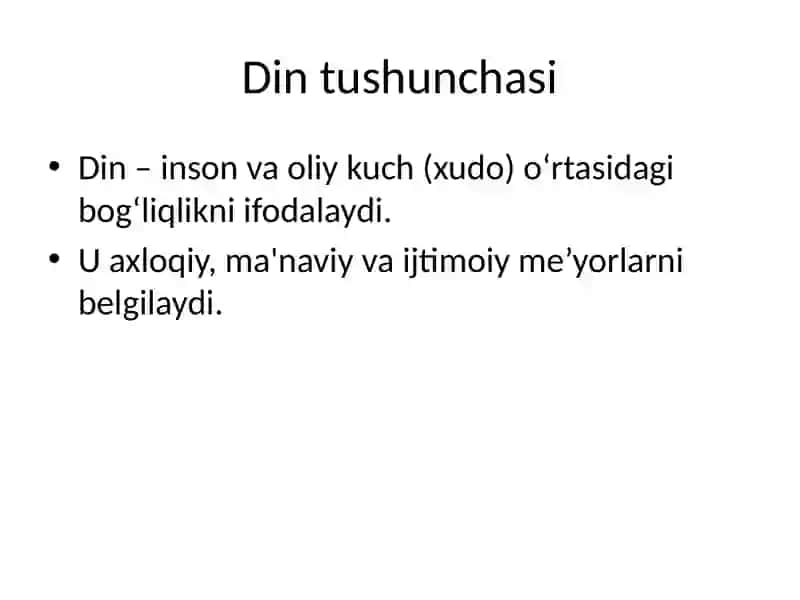 Din va hurfikrlilik 4