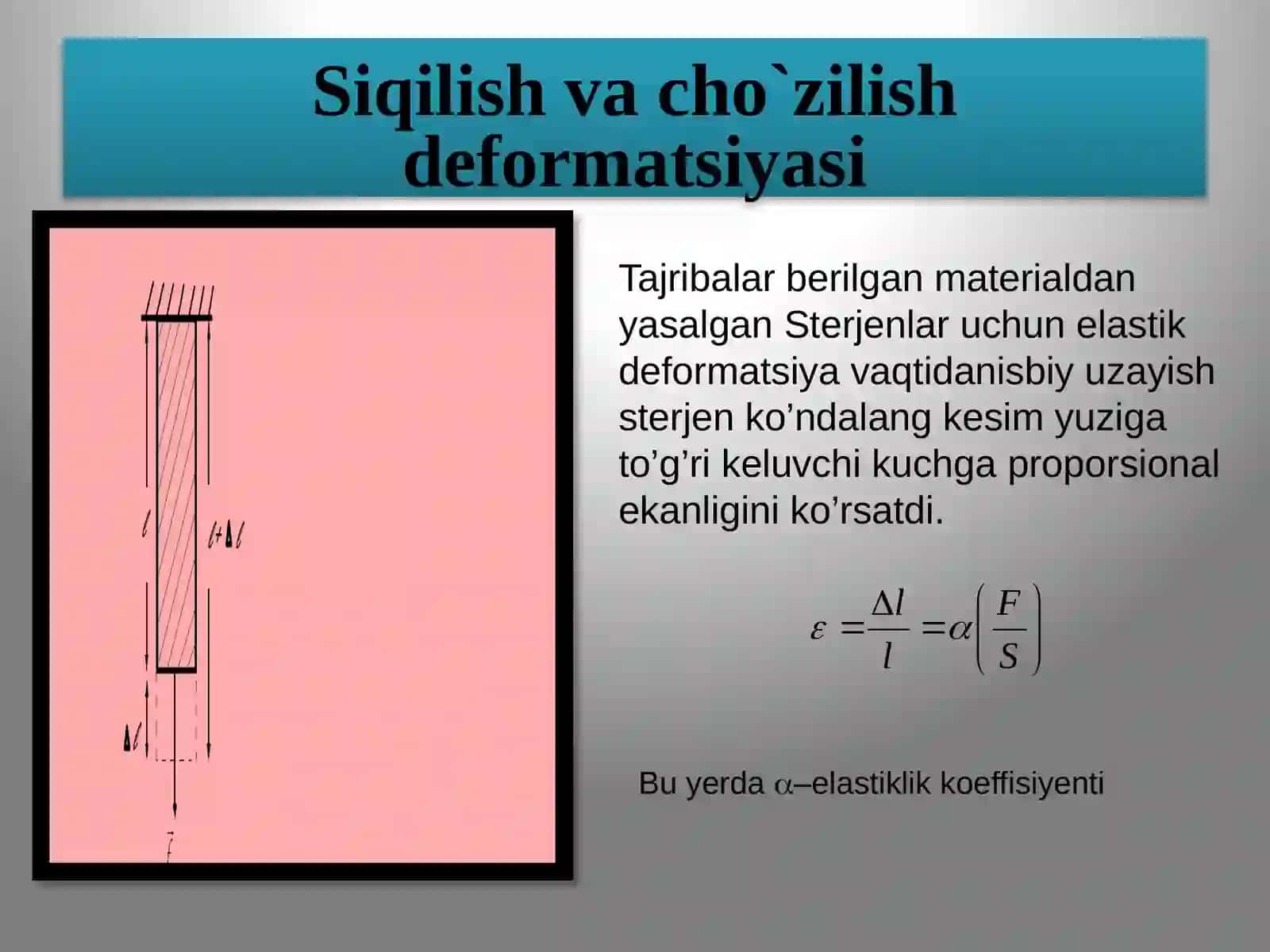 Qattiq jism deformatsiyasi 4