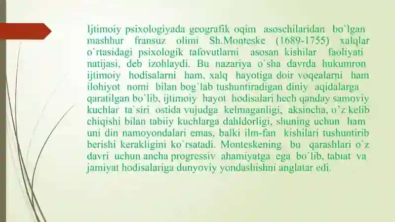Etnopsixologiya fanining shakllanishi tarixi 4