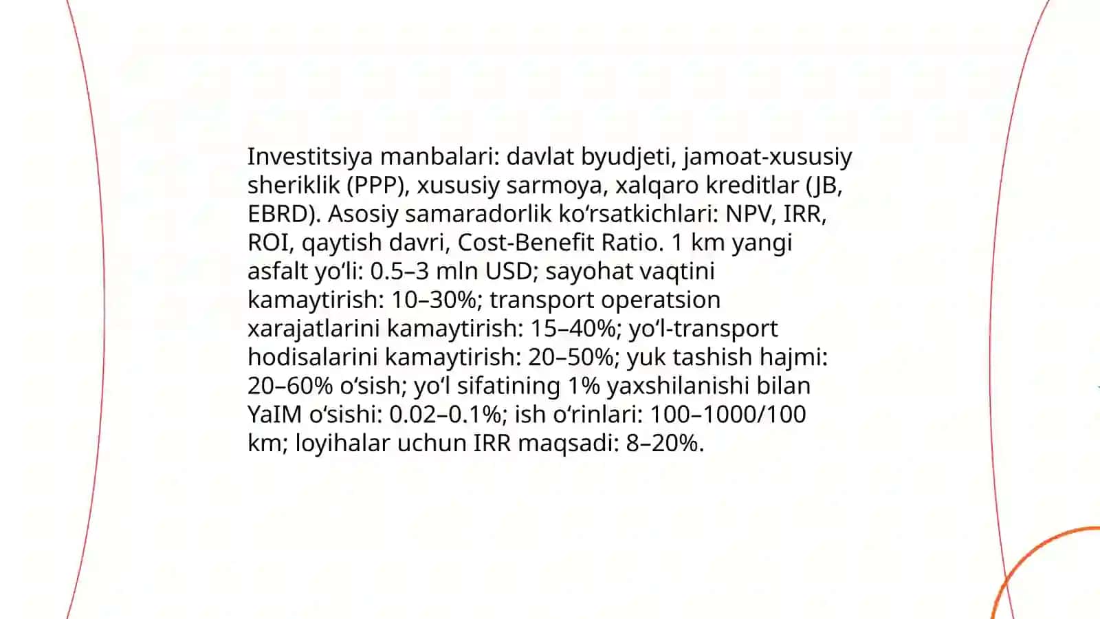 Avtomobil transportini rivojlantirish iqtisodiy mohiyati o’rganish 4