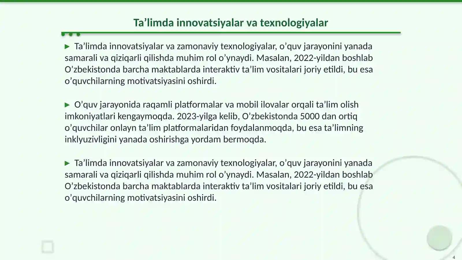 Innovatsion inklyuziv taʼlimning mohiyati 4