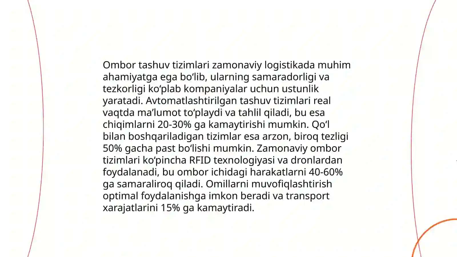 Pepsi kompaniyasining omborlari infratuzilmasi 4
