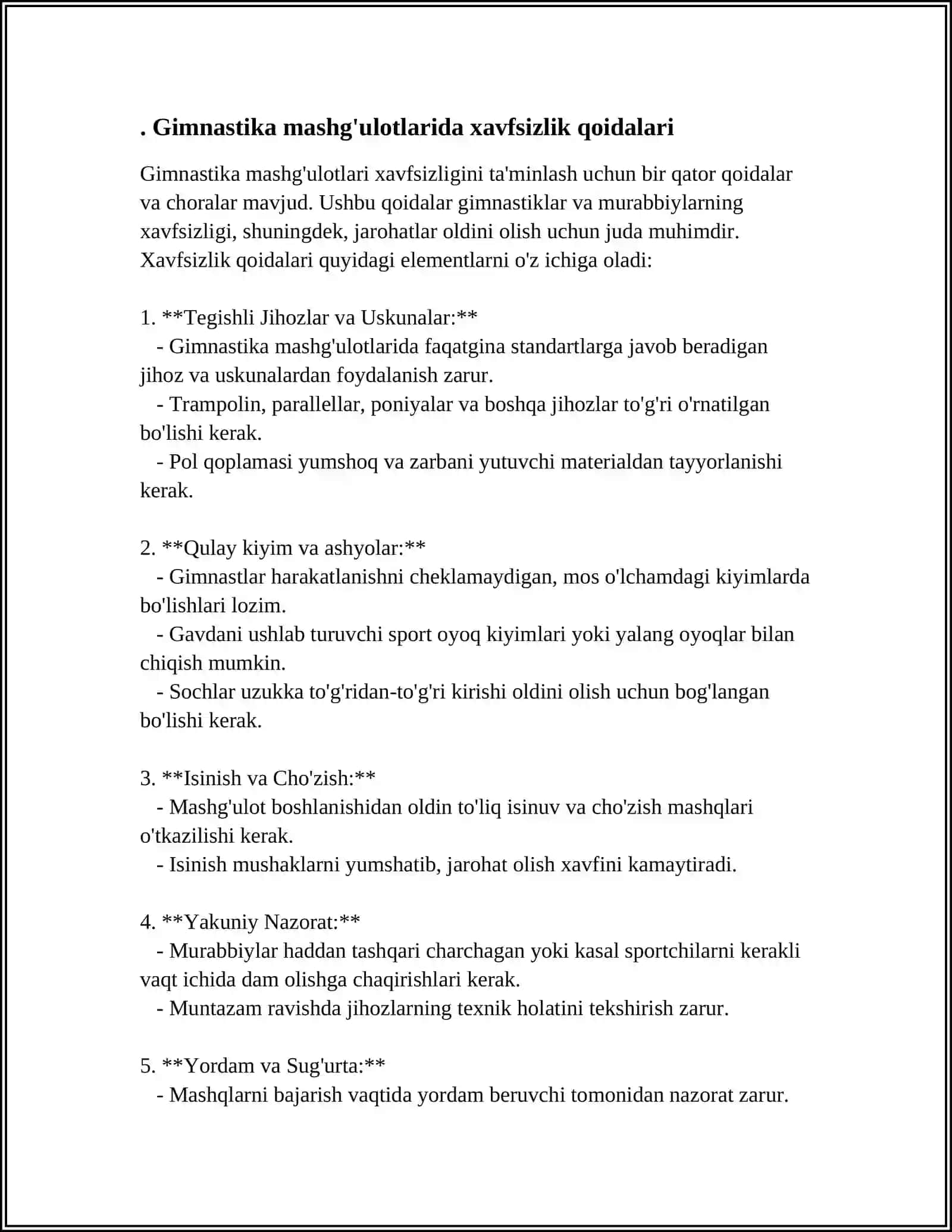 GIMNASTIKANI MASHG'ULOTLARDA SHIKASLANISHNI OLDINI OLISHDAN OGOHLANTIRISH 4