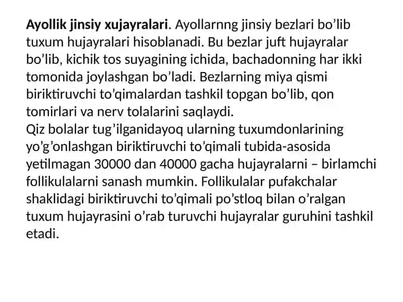 Ko’payish fiziologiyasi 4