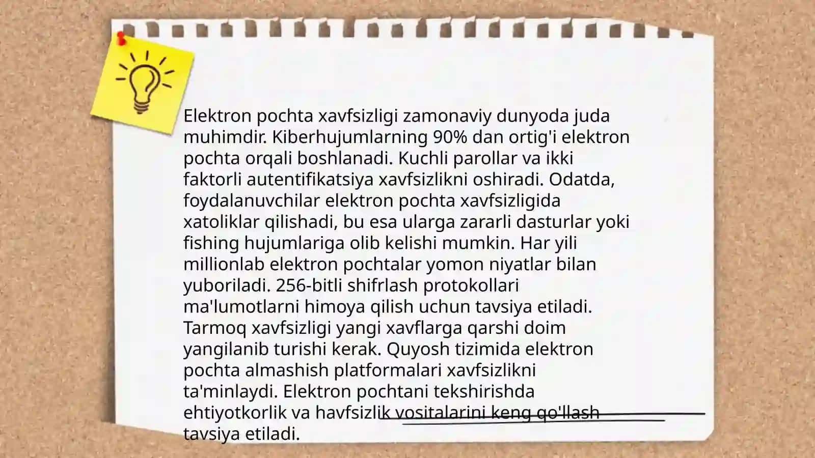 Elektron pochta xizmati afzalliklari 4