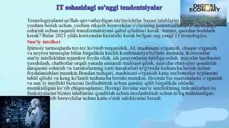 Raqamli texnologiyalar nima? 4