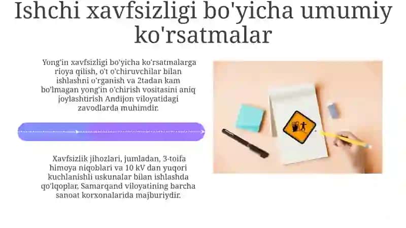 Xavfsizlik qoidalari va tartiblari 4