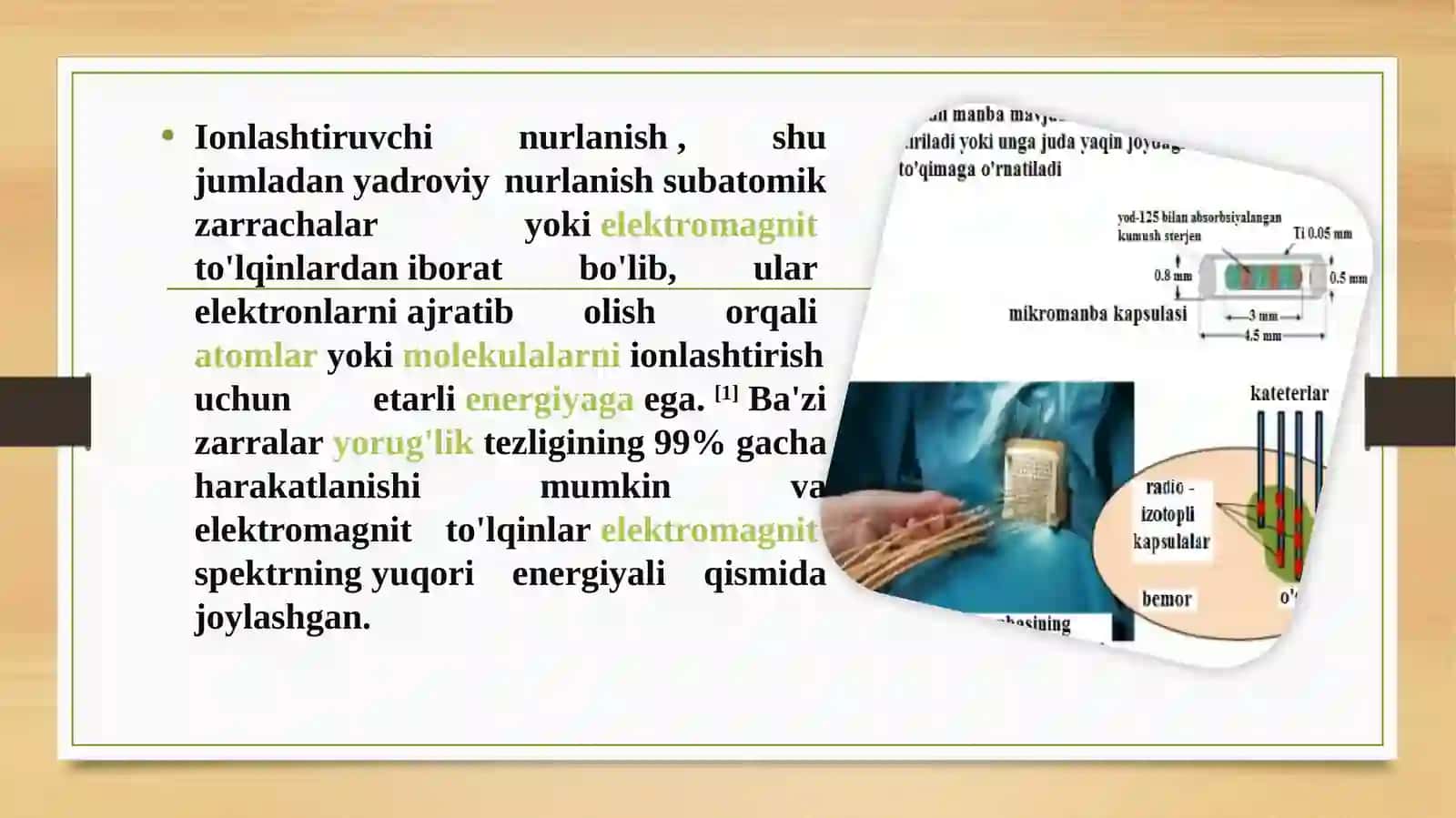 Ionlashtiruvchi nurlanish 4