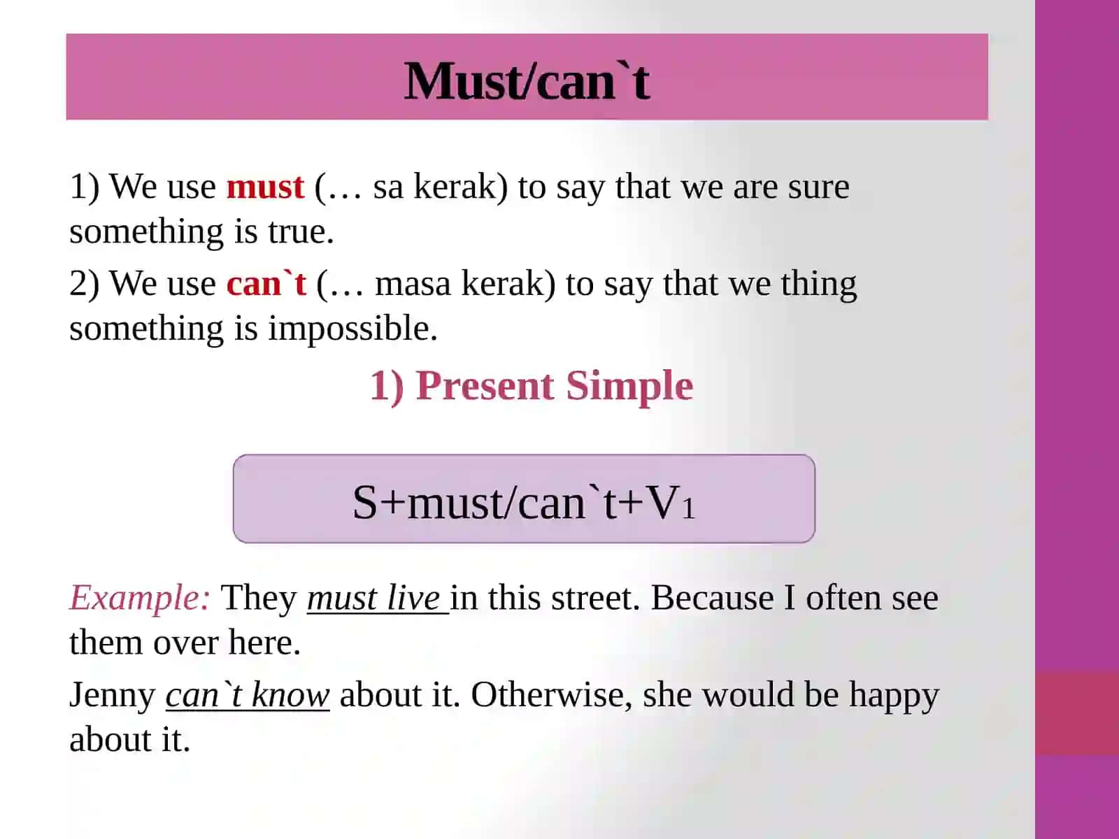 Lesson 3. MemorialDay.Must (have), Must and Have to 4