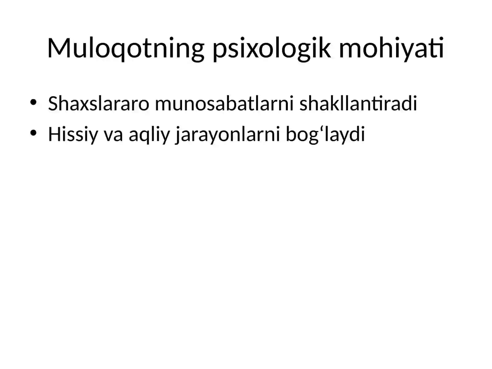 Muloqotning Psixologik va Ijtimoiy Muhimiyati 4