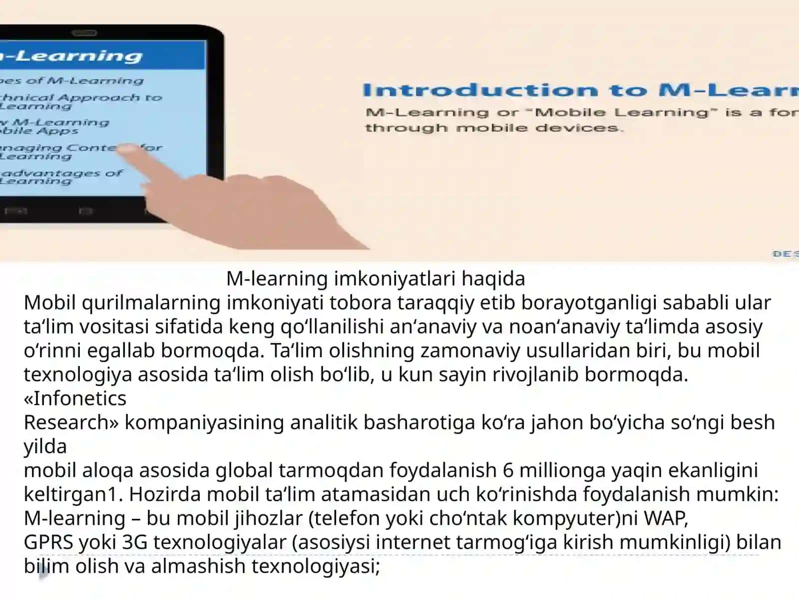 Mobil Ta'lim Portativ Qurilmalar 4