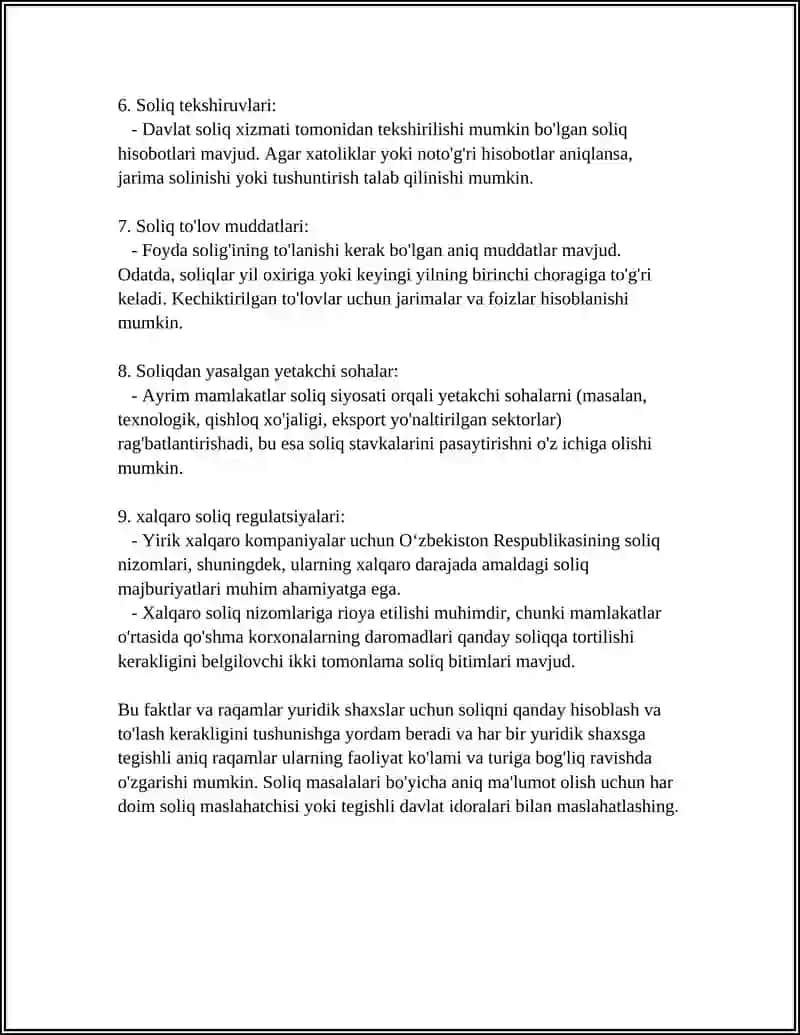 YURIDIK SHAXSLARNING DAROMADI 4