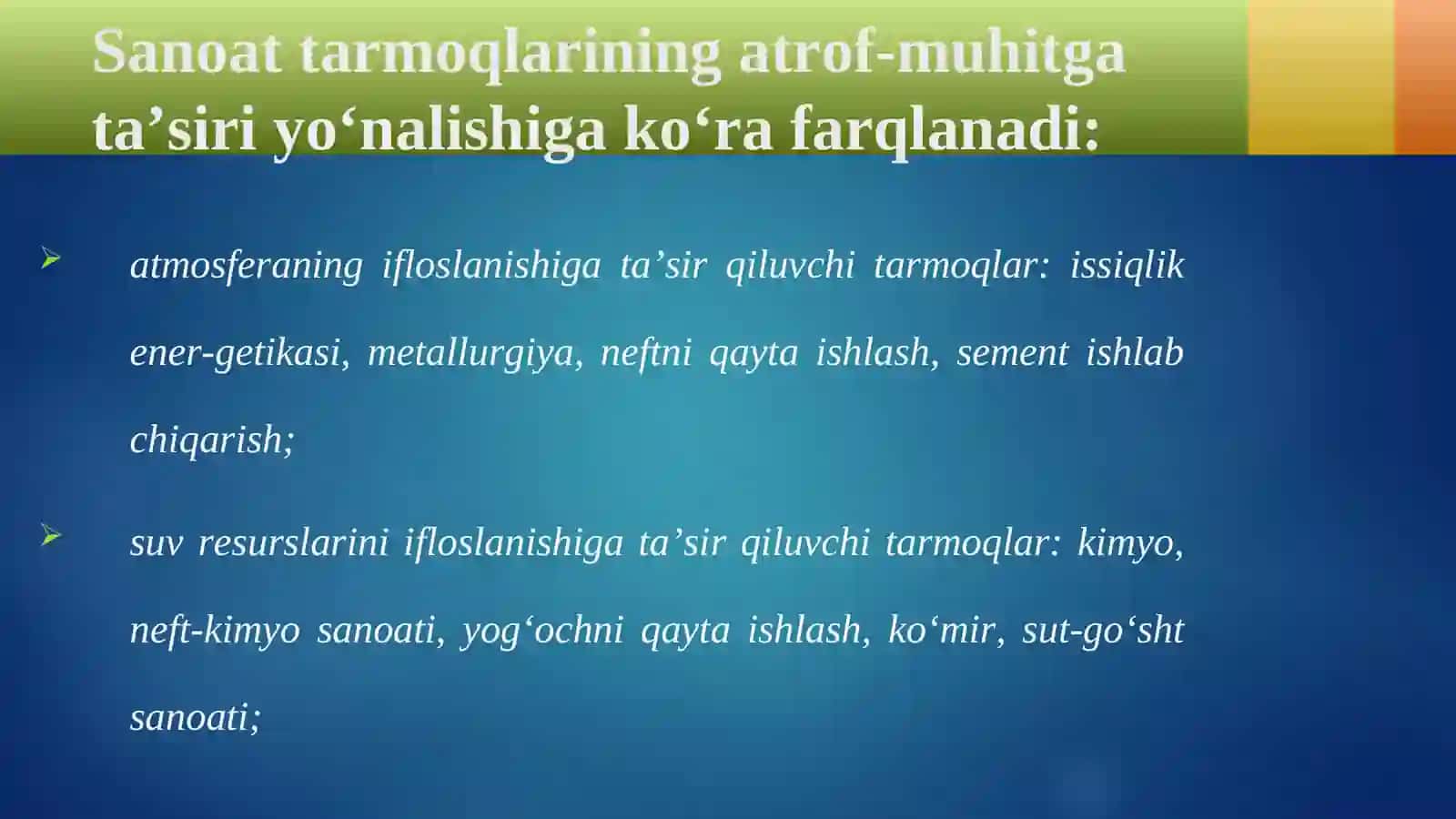 Ekologiyadan ijtimoiy ekologiyaga 4