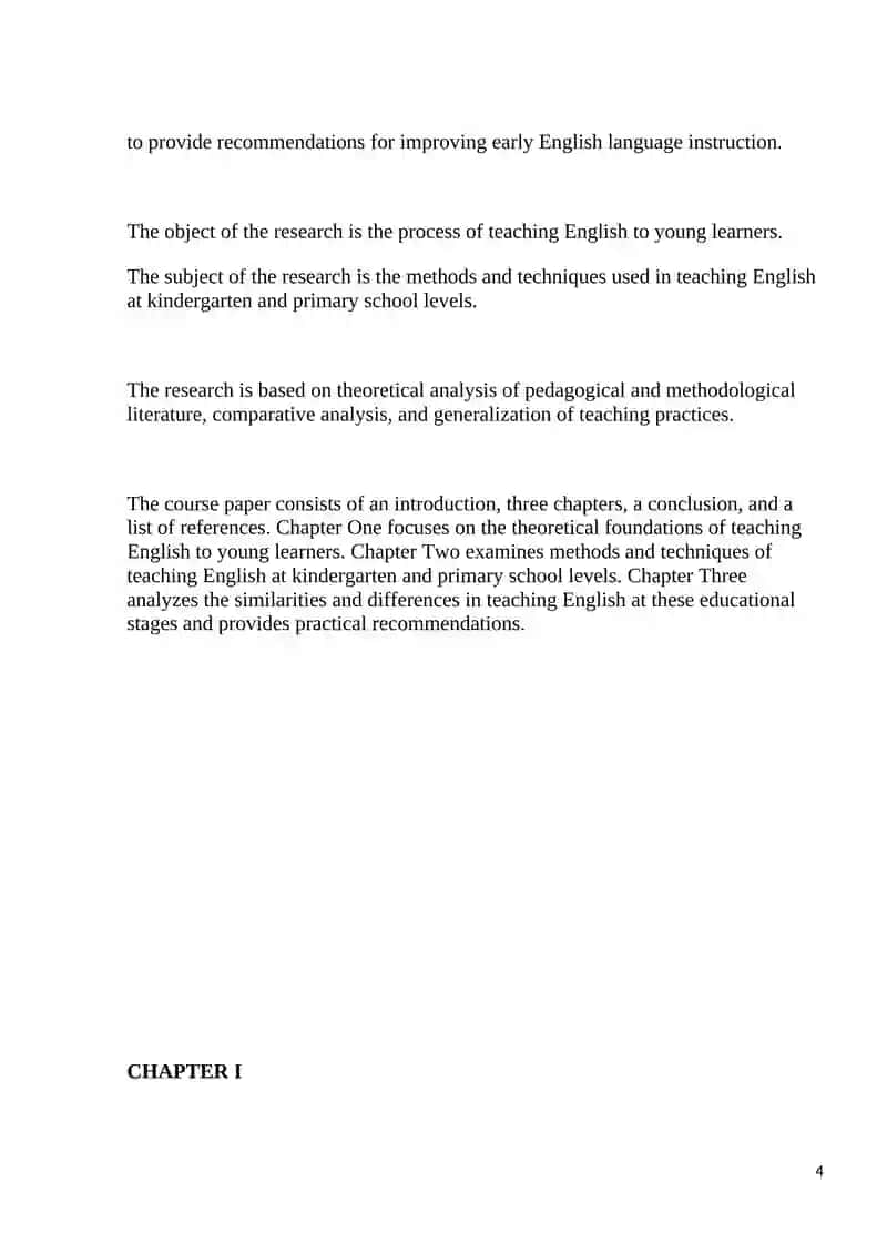 English Teaching Methodology Course 4