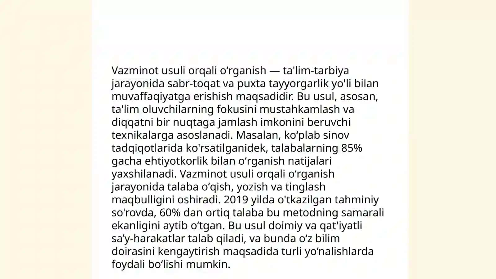 Grammatik mahorat boʻyicha til materiallarini tahlil qilish 4