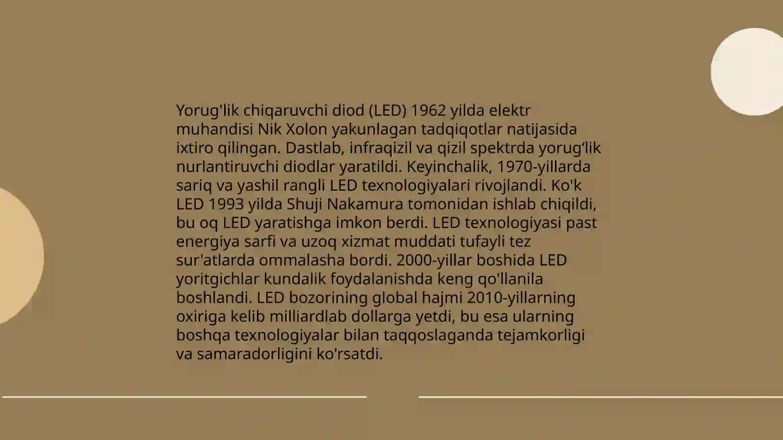 Yorug'lik chiqaruvchi diodlar 4