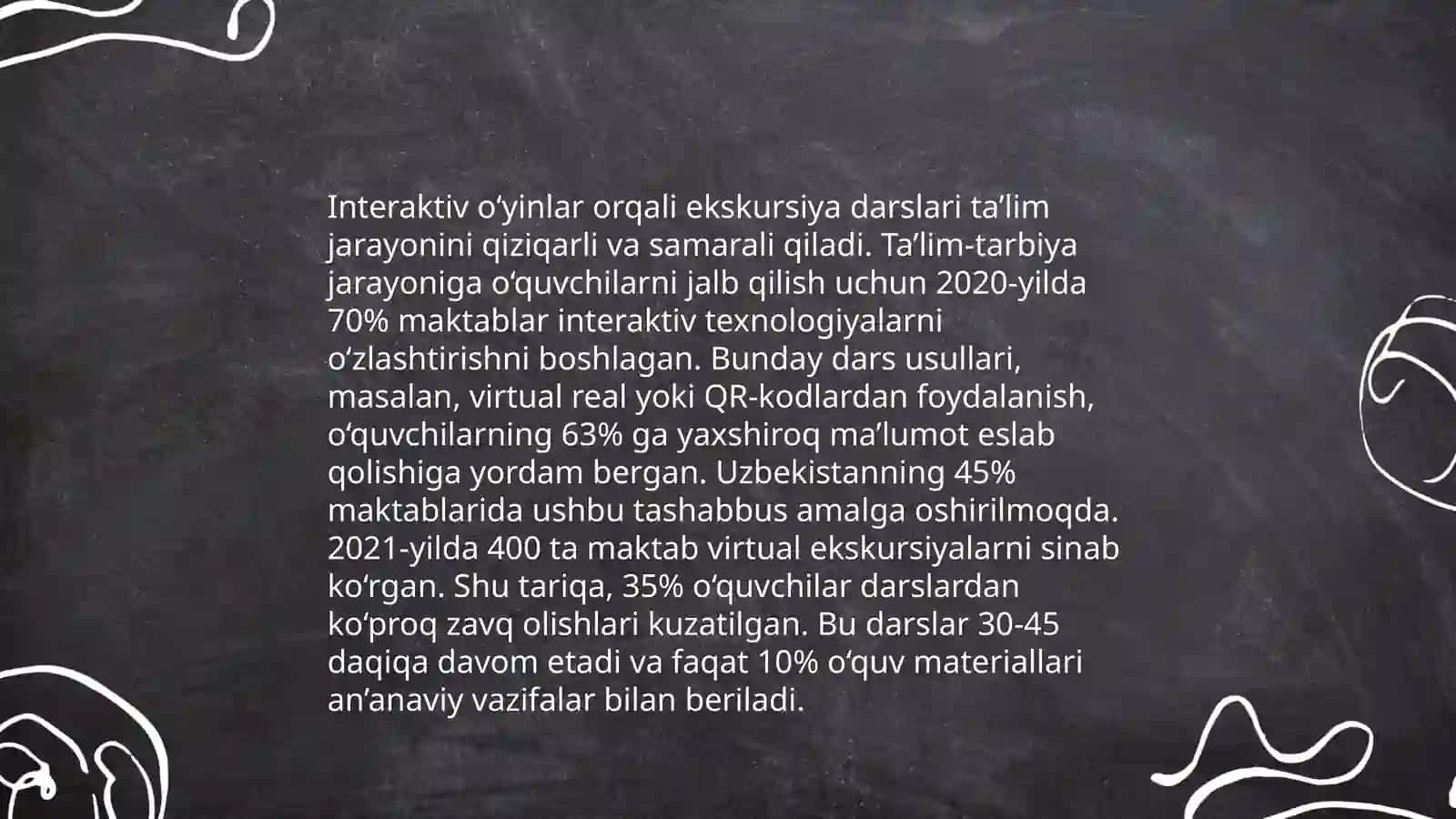 Ekskursiya darslarida turli metodlardan foydalanish 4