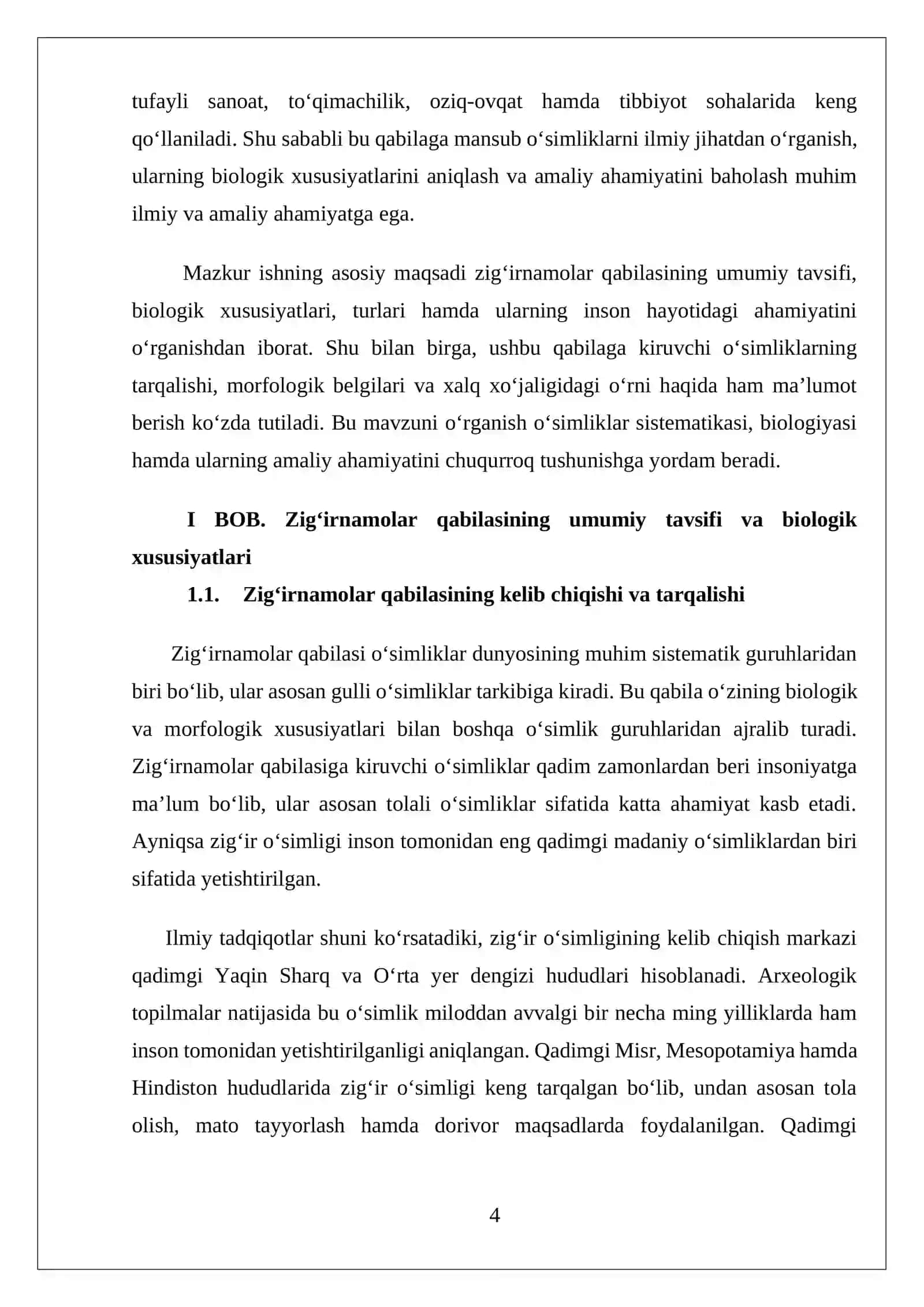Zig'irnamolar qabilasi 4