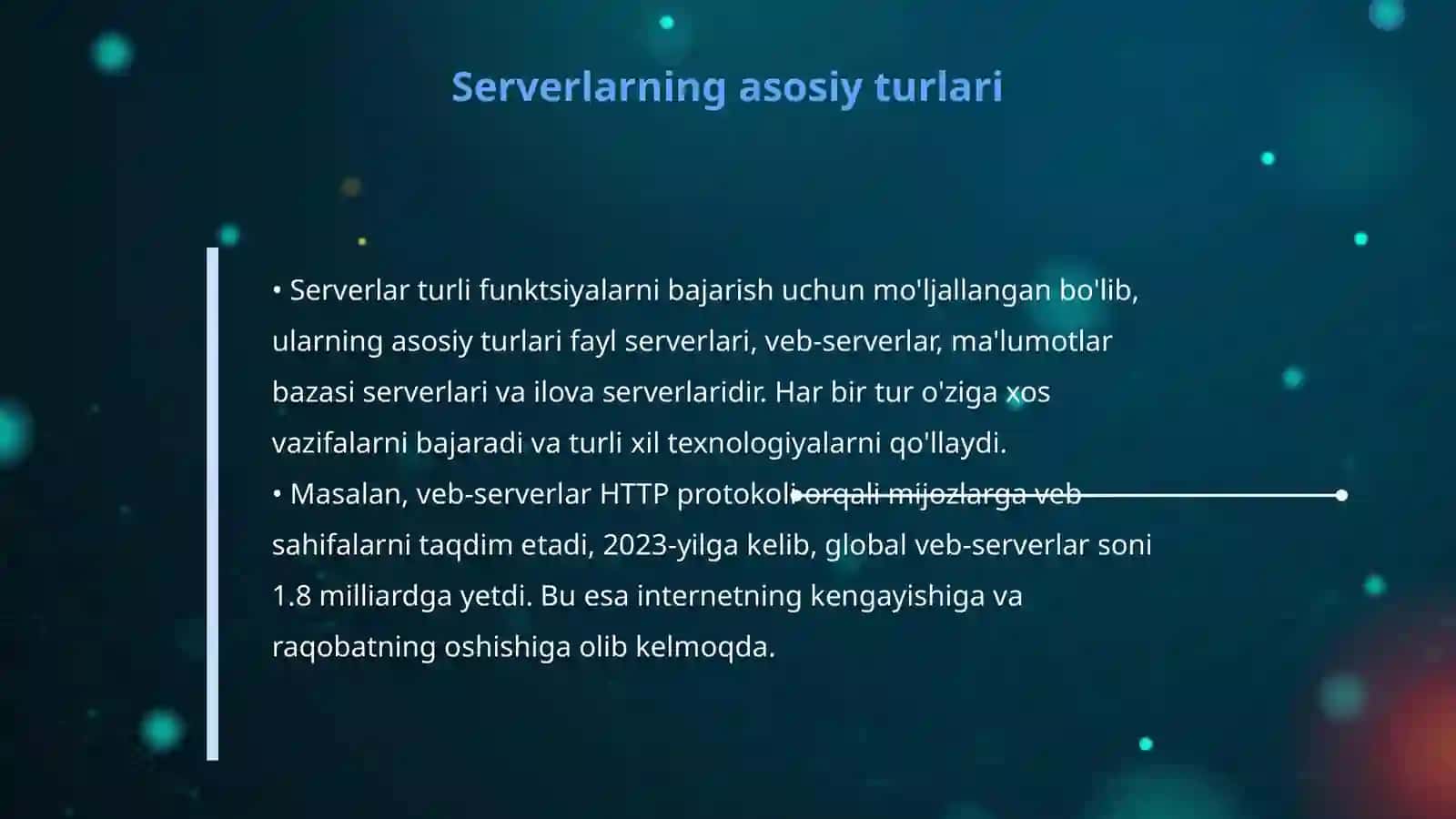 Server boshqaruv xizmatlari 4