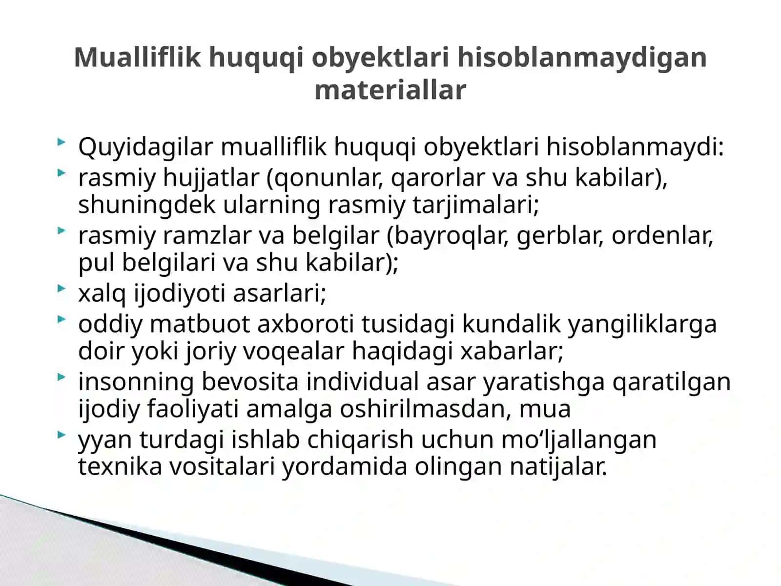 MUALLIFLIK HUQUQI 4