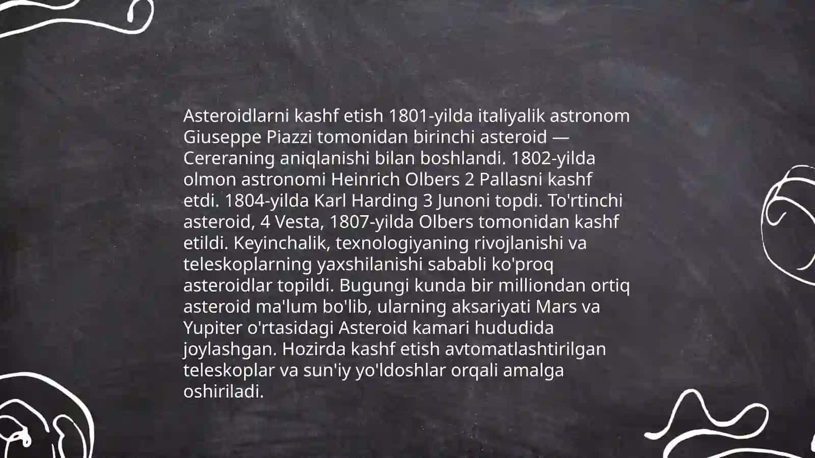 Asteroidlar 4