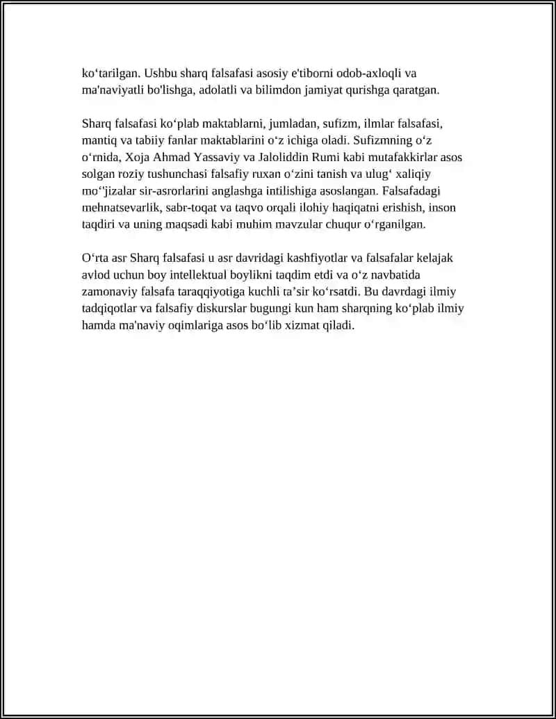 Oʻrta asrlarda Sharq falsafasi 4