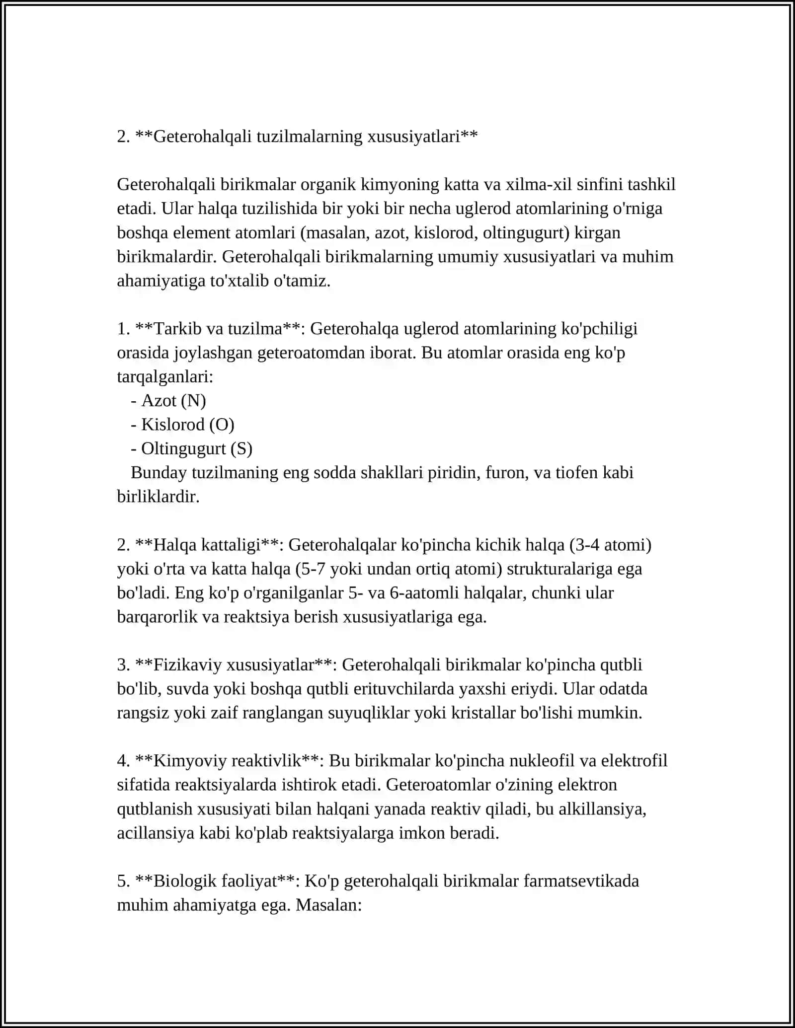 Geterohalqali birikmalar 4