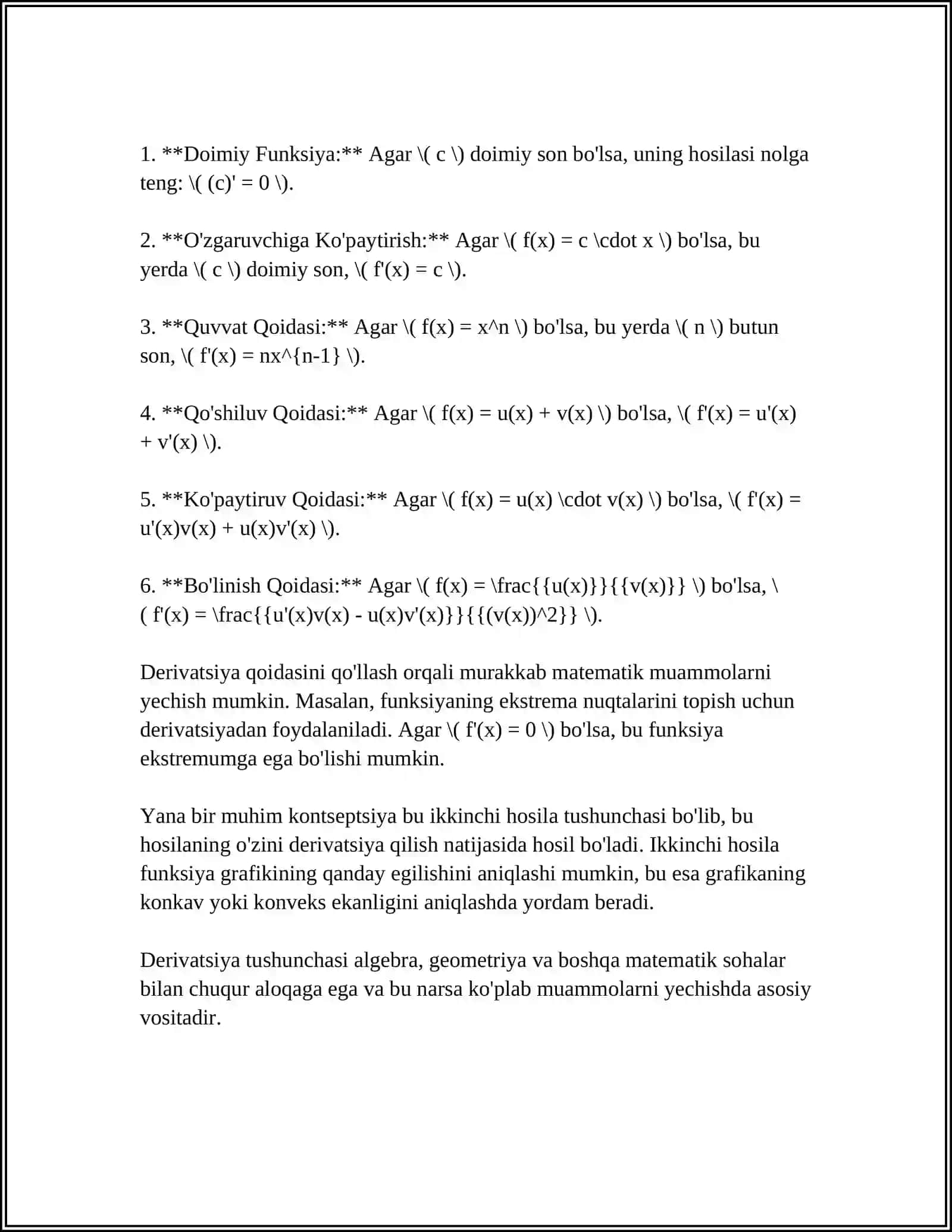 Oʻzbek tili derivatsiyasi 4