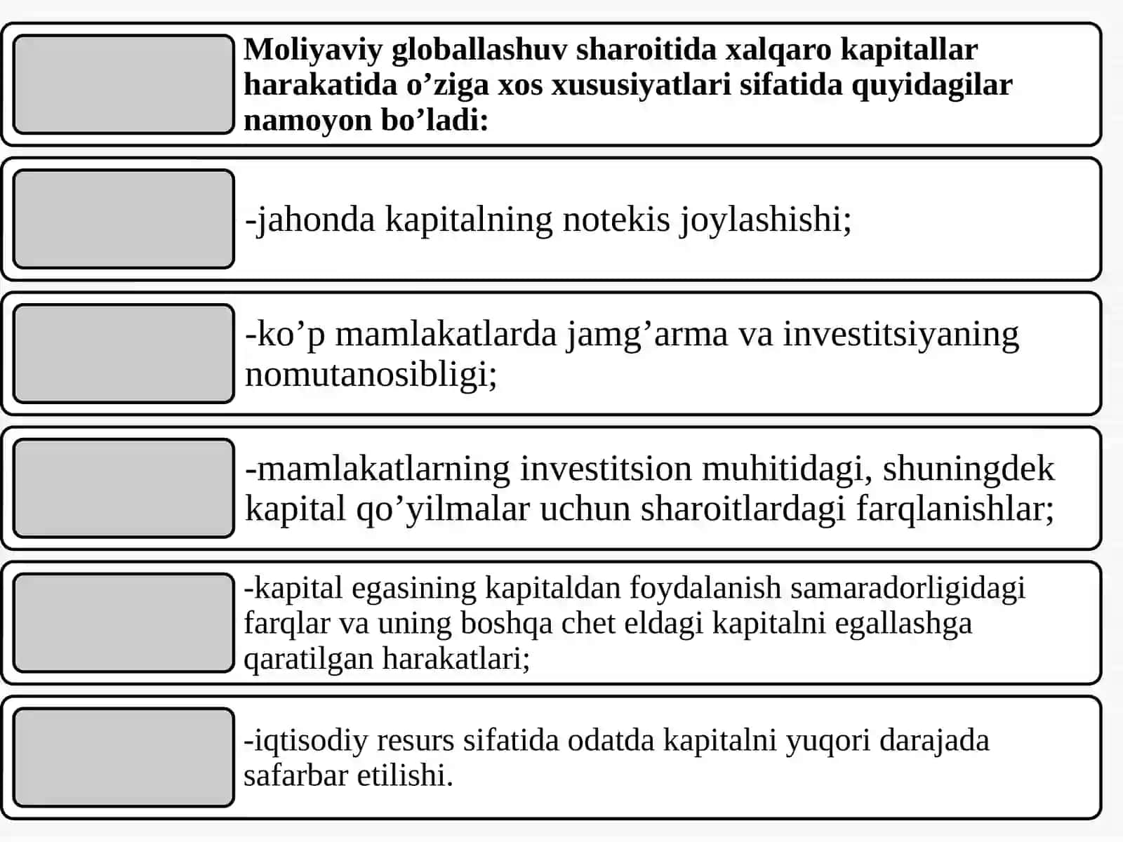 Xalqaro kapital harakati 4