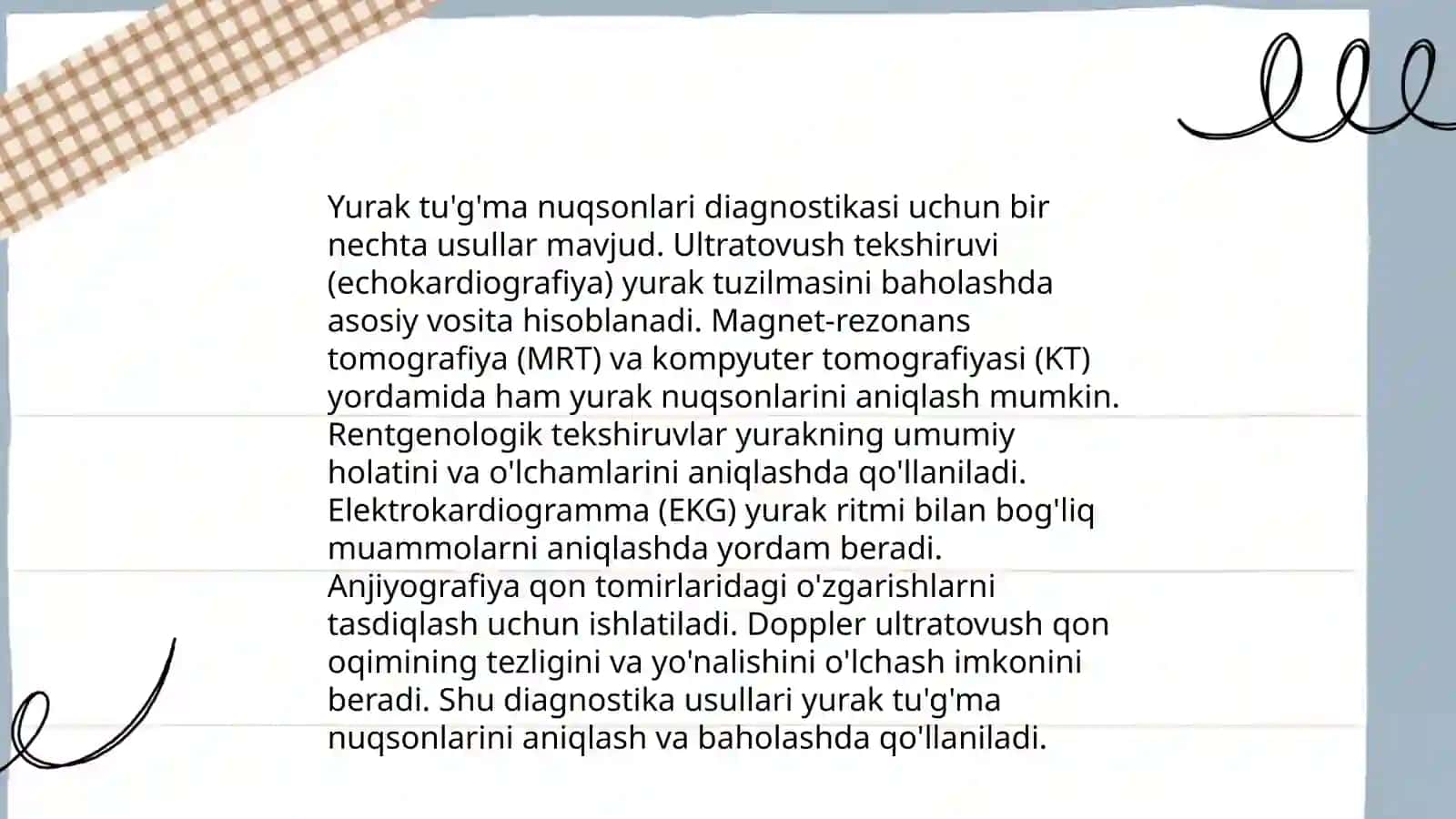 Yurakning tu’g’ma nuqsonlari 4