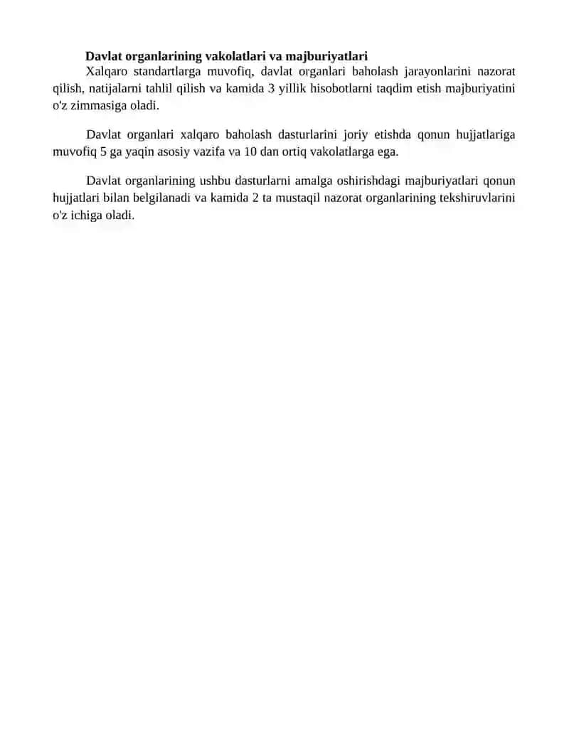Xalqaro baholash dasturlari 4